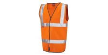 Dolton EN 471 Cl 2 LFS Waistcoat (EN 533) HV Orange